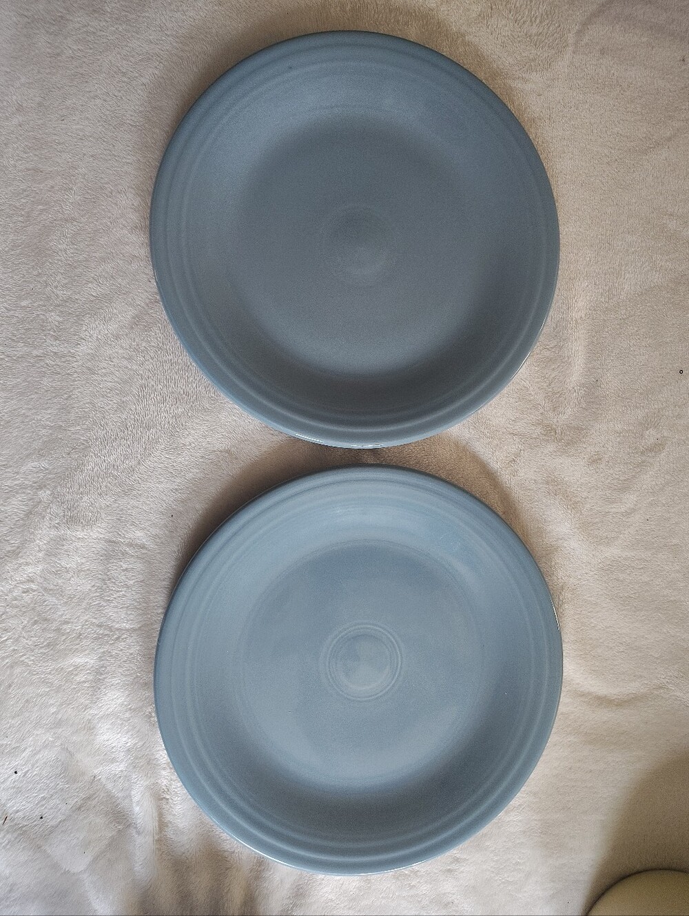 Fiestaware Periwinkle Blue Dinner Plate 10 1/2” Set Of 2